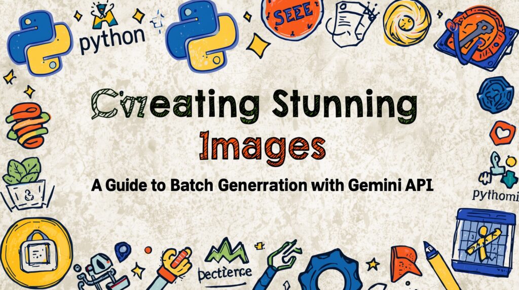 Creating Stunning Images in Python: A Guide to Batch Generation with Gemini API
