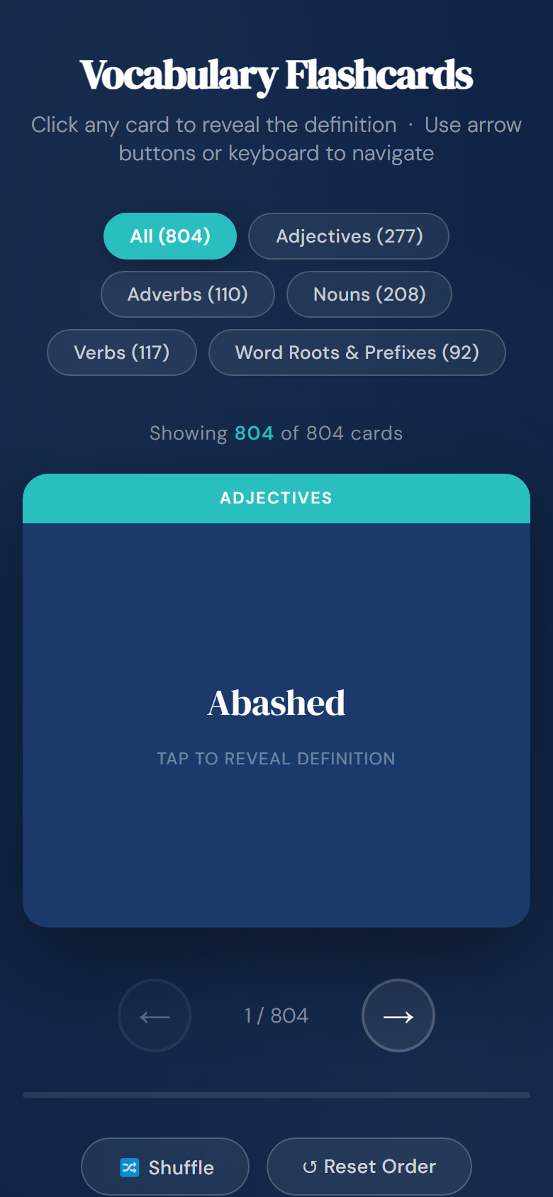 Master the ISEE Vocabulary with Effective Flashcards — study guide image 1