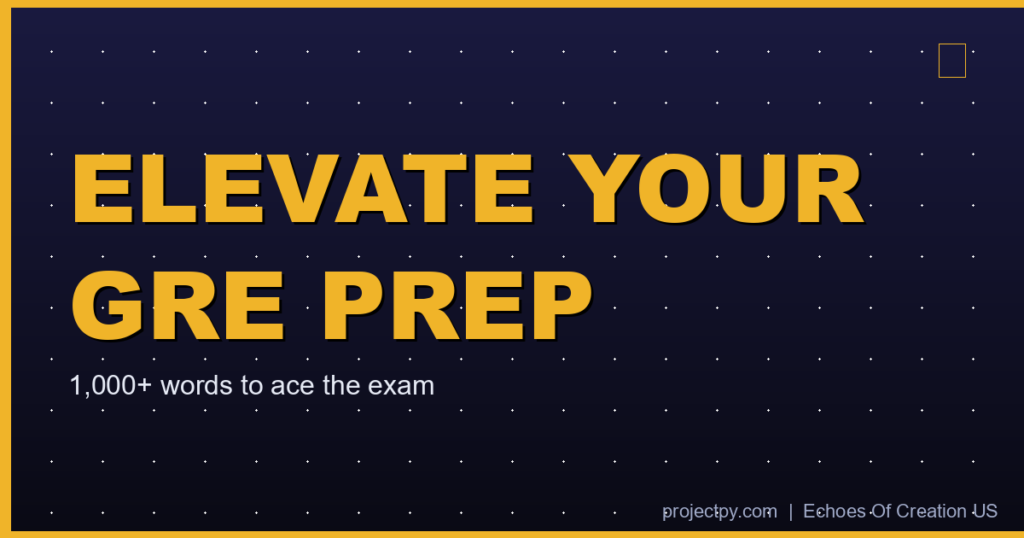 Master GRE Vocabulary with Printable Flashcards for Effective Study