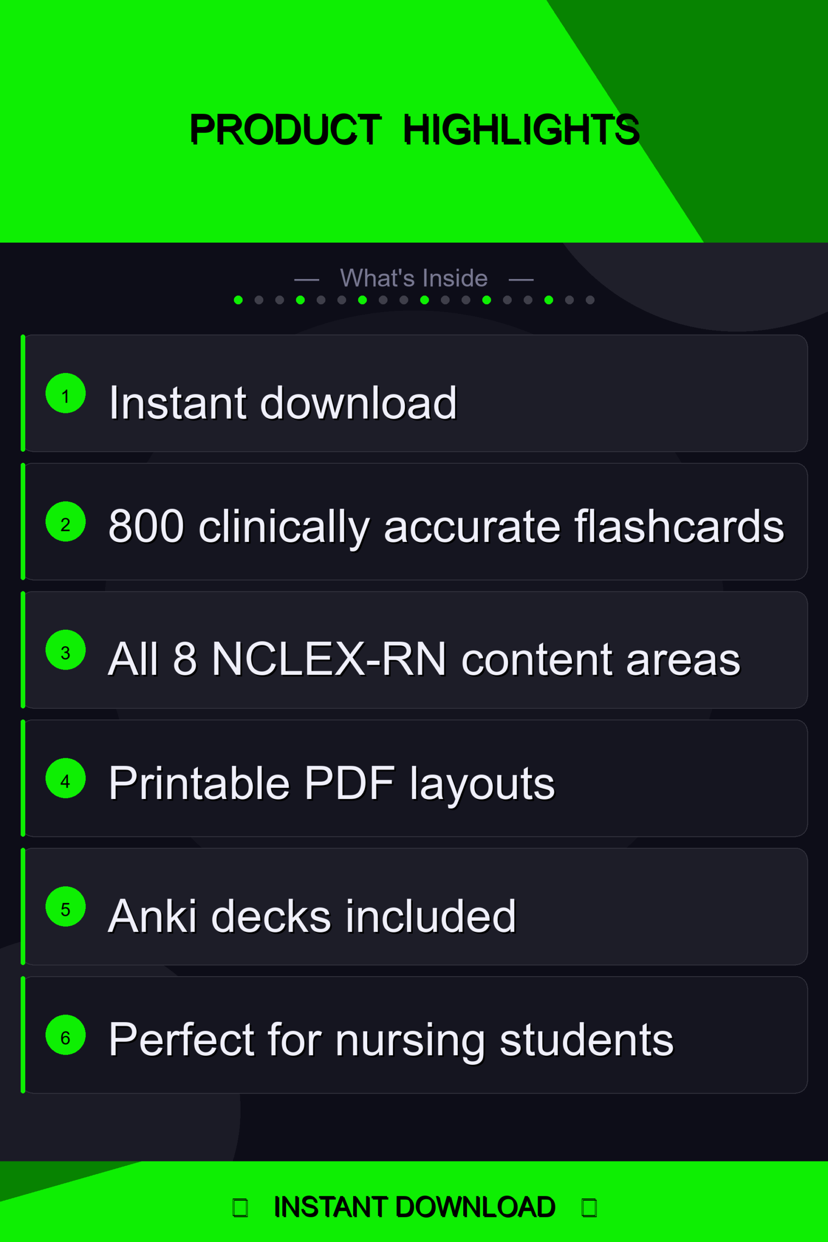 Ace the NCLEX Exam with Effective Flashcards for Success — study guide image 4
