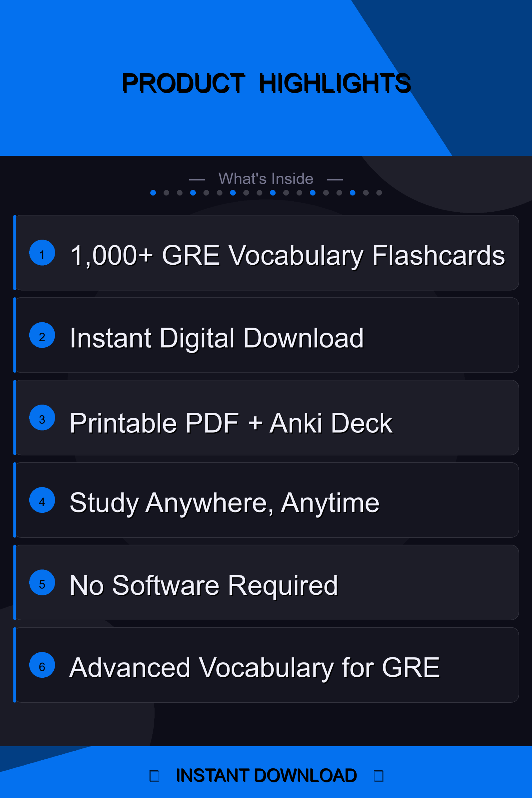 Master GRE Vocabulary with Printable Flashcards for Effective Study — study guide image 4