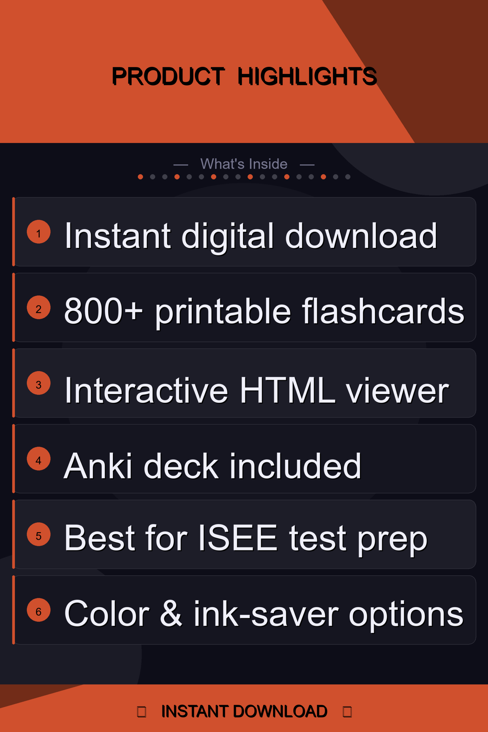 Master the ISEE Vocabulary with Effective Flashcards — study guide image 4